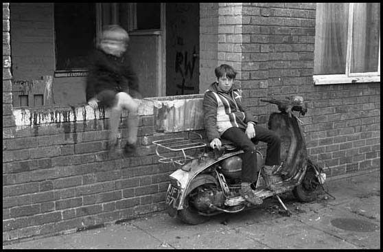 boys with scooter